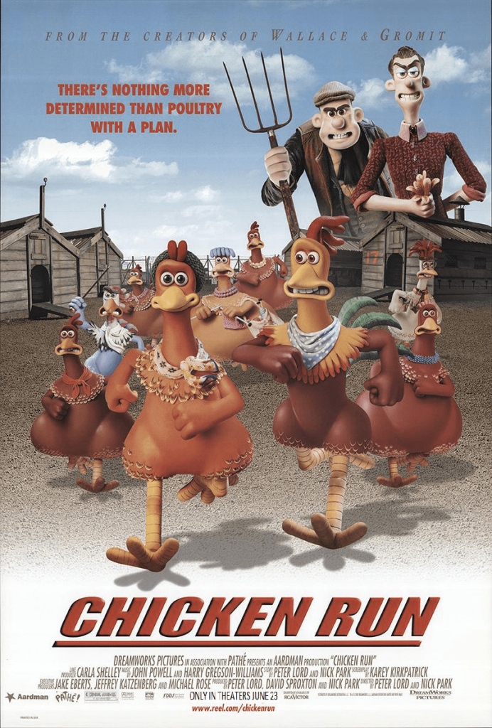 Movie review of Chicken Run by Joe Webb