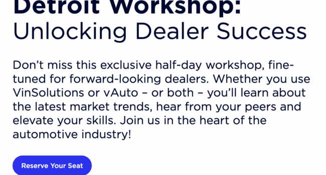 vAuto VinSolutions Masterclass