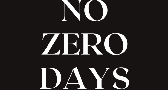 no zero days